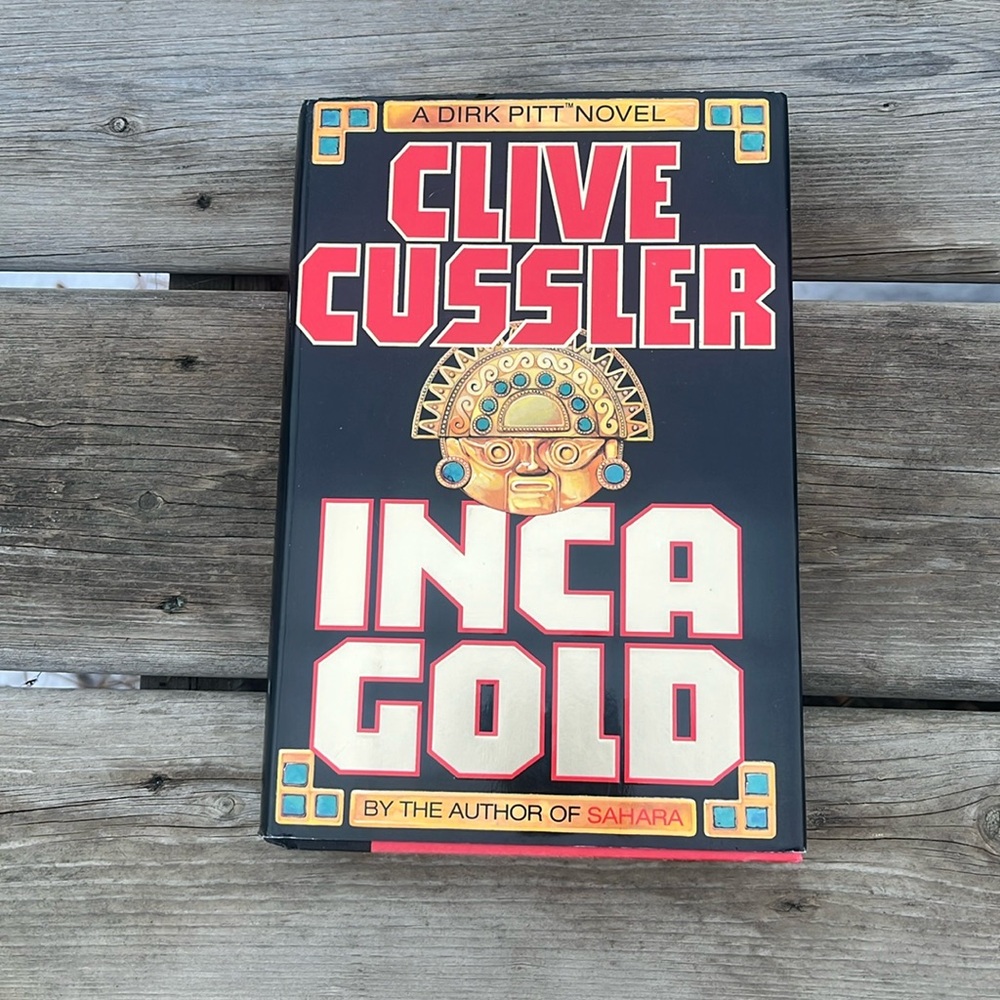 Inca Gold Novel by Clive Cussler Hardcover